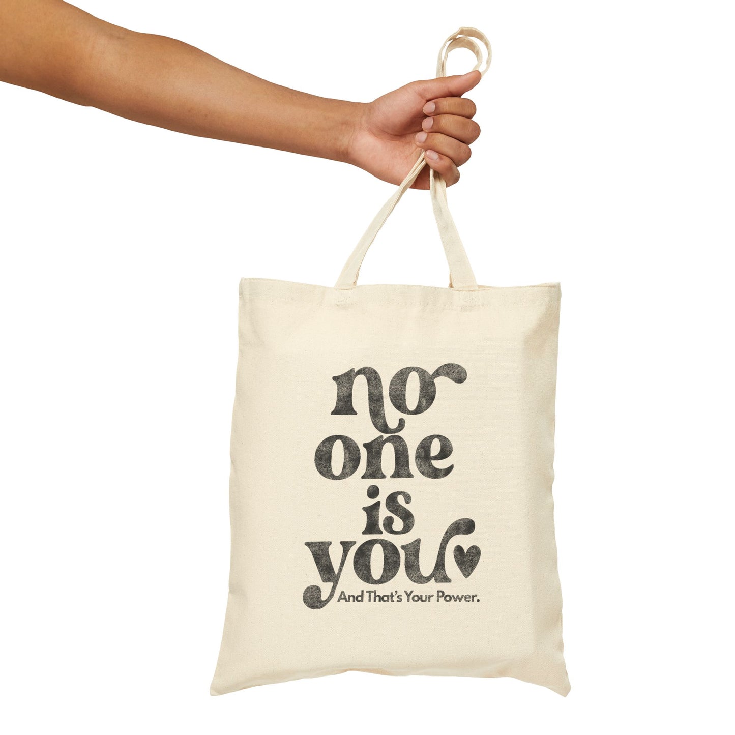 No One Is You Tote Bag (15" x 16")
