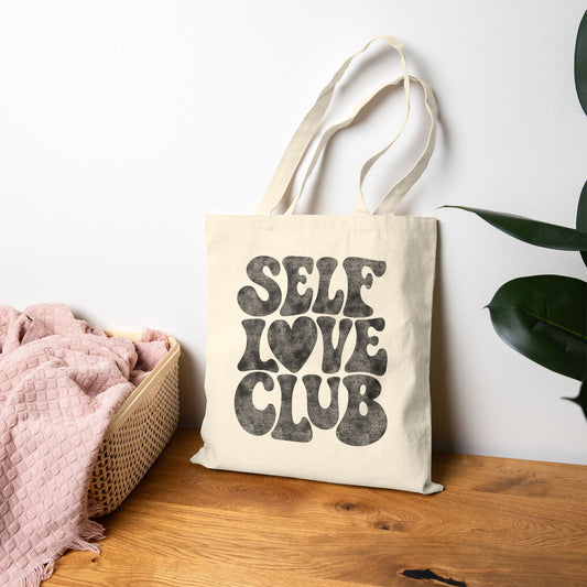 Self Love Club Tote Bag (15" x 16")
