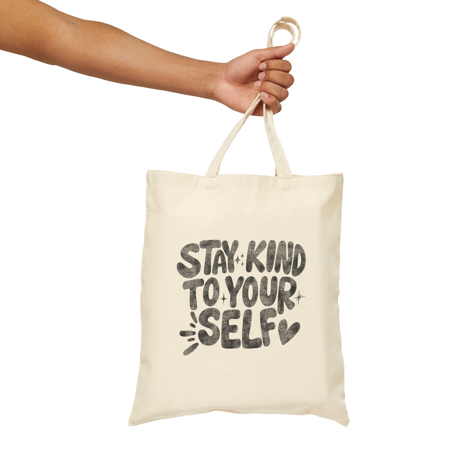 Stay Kind To Your Self Tote Bag (15" x 16")