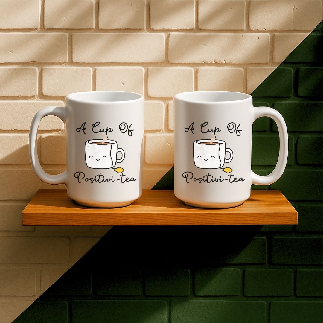 A Cup Of Positivi-tea Mug