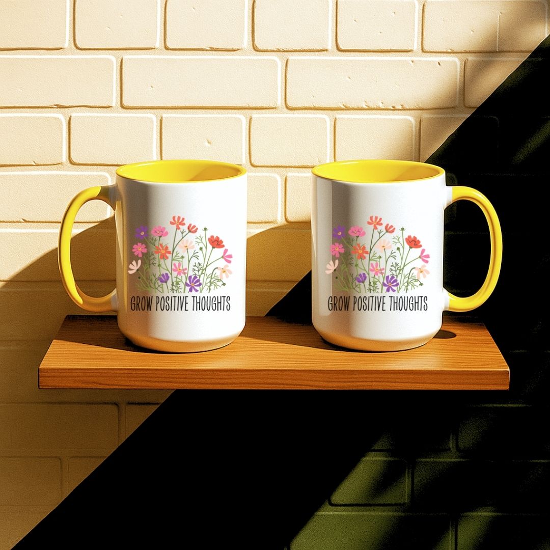 Grow Positive Thoughts Mug
