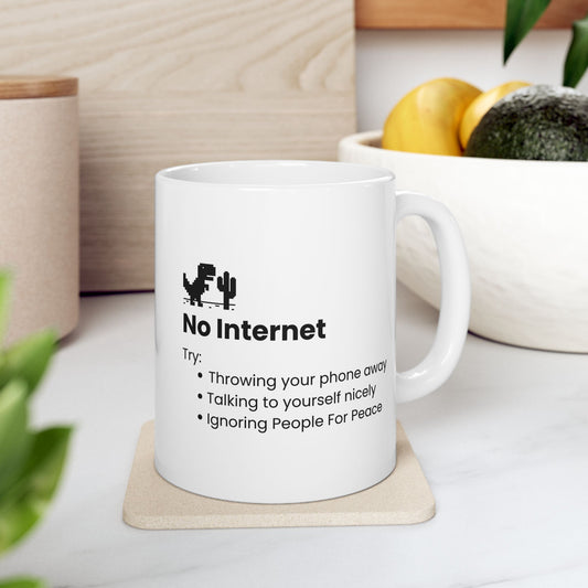 No Internet Mug