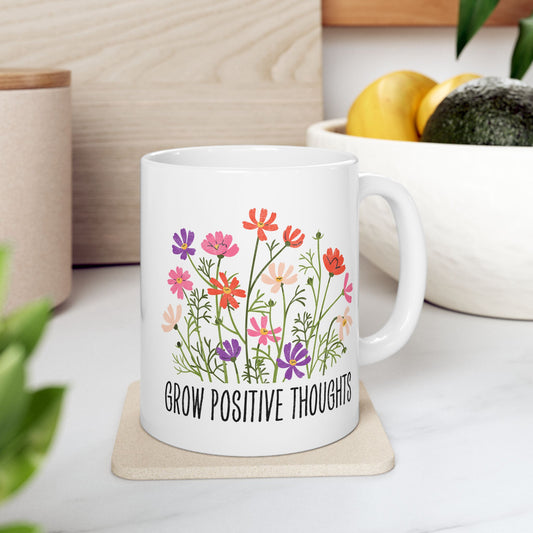 Grow Positive Thoughts Mug