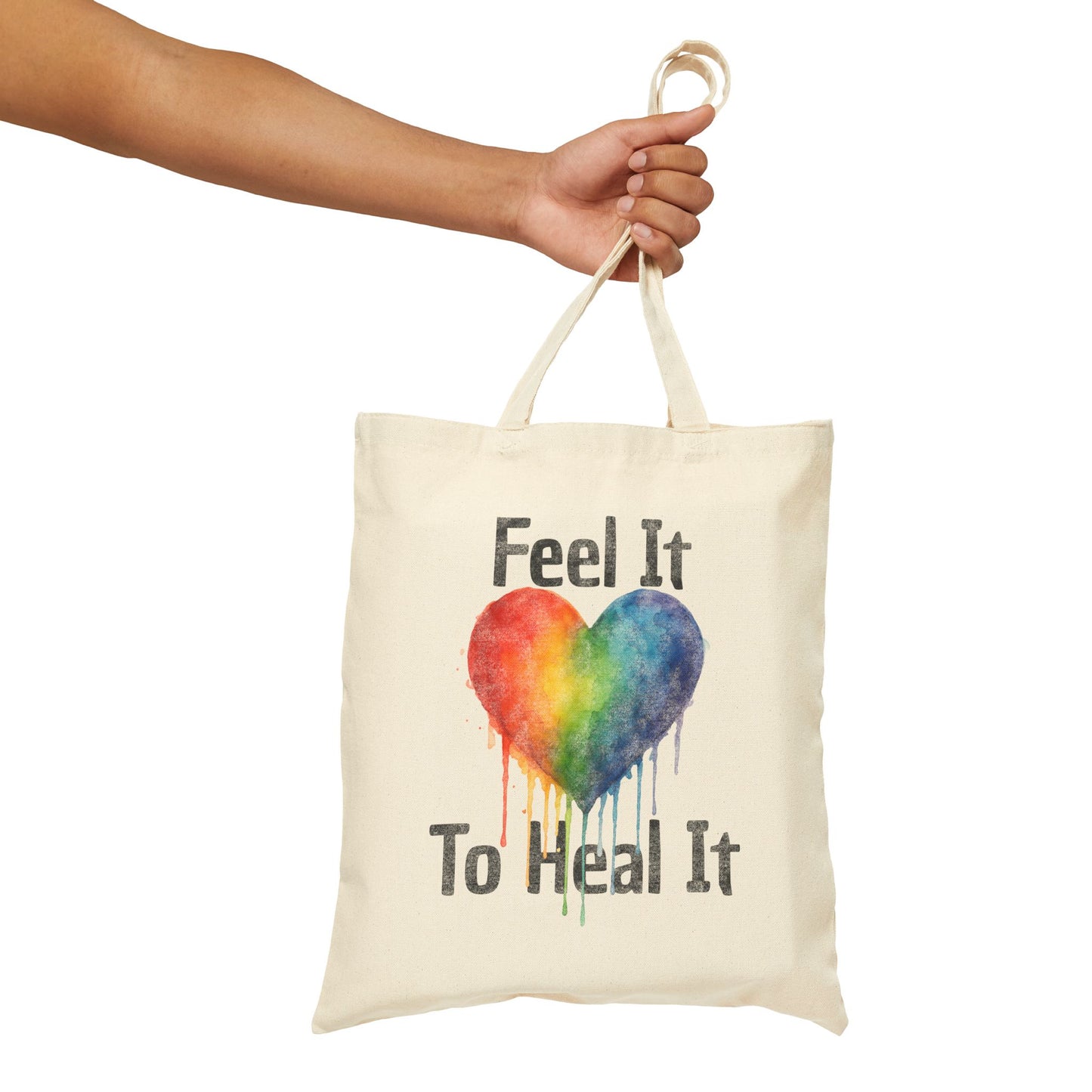 Feel It To Heal It Tote Bag (15" x 16")
