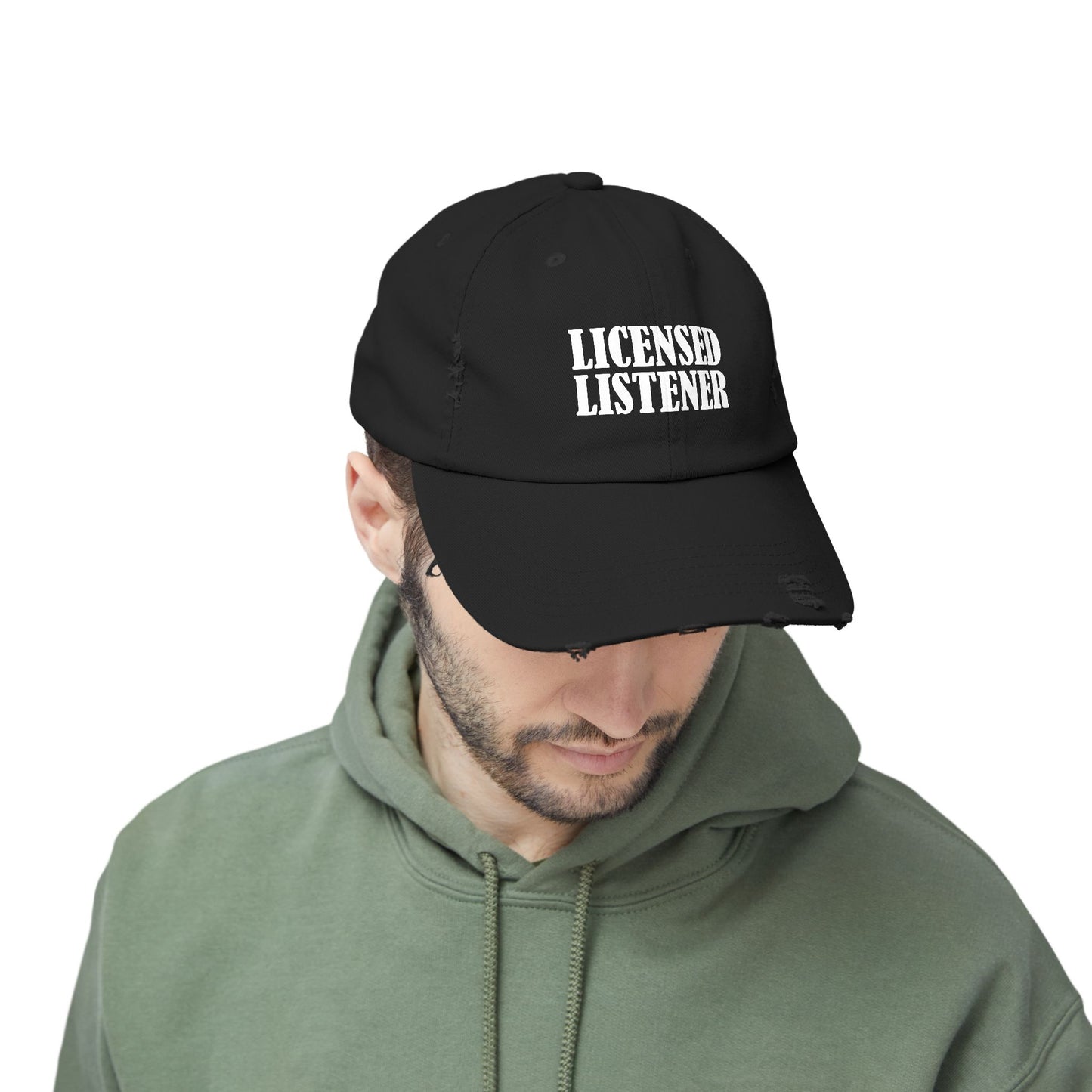 Licensed Listener Distressed Cap