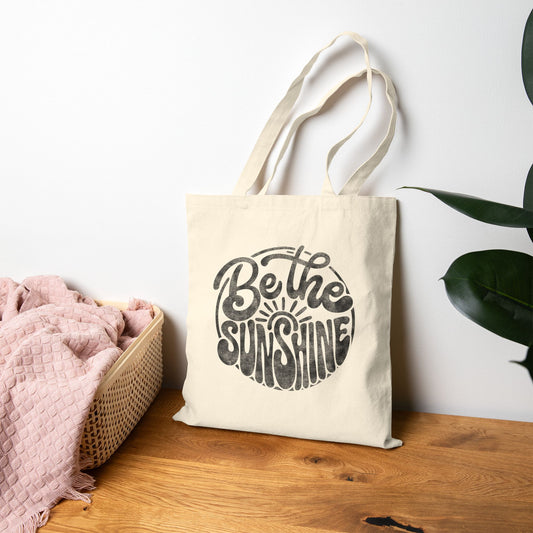 Be The Sunshine Tote Bag (15" x 16")