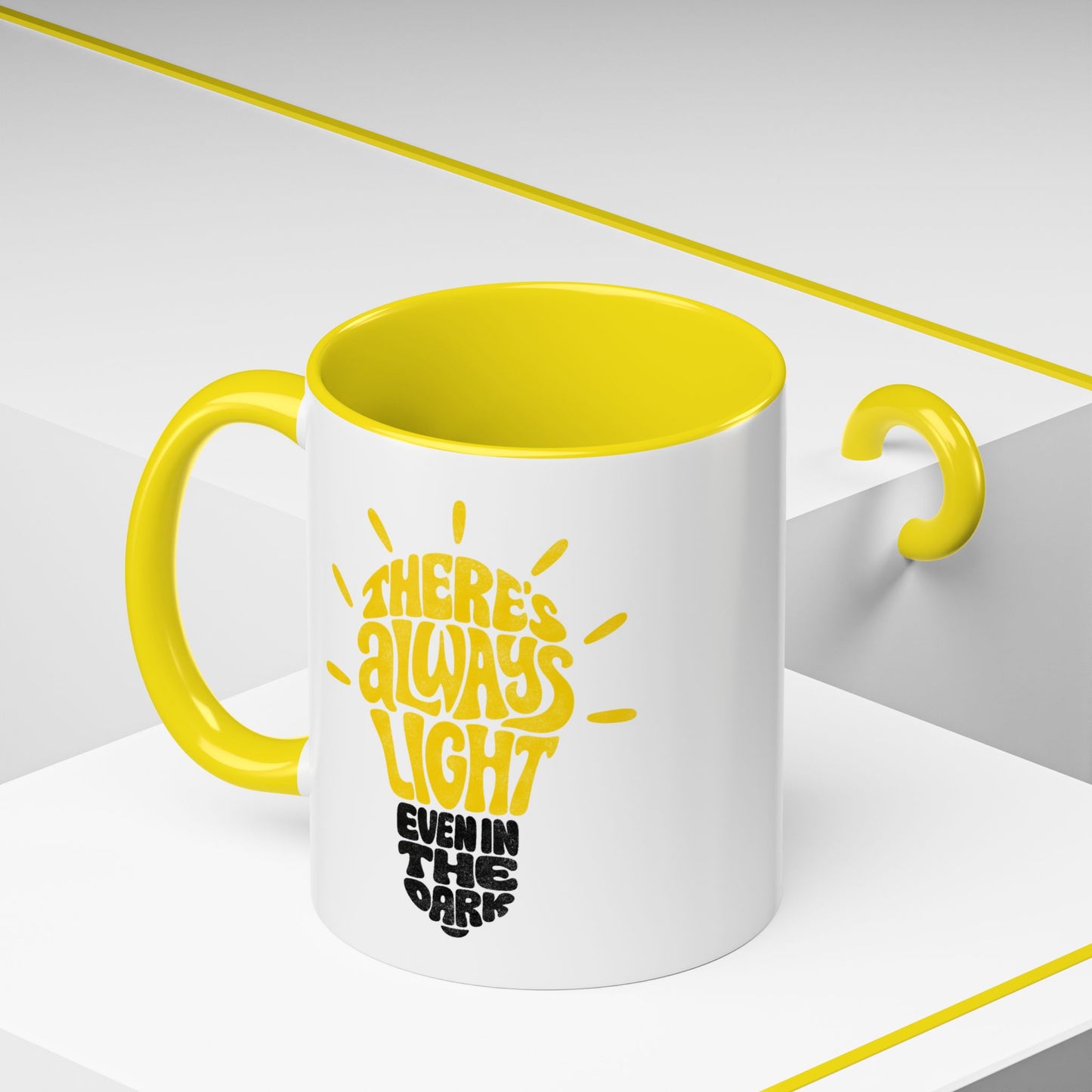 There Is Always Light Even In The Dark Mug