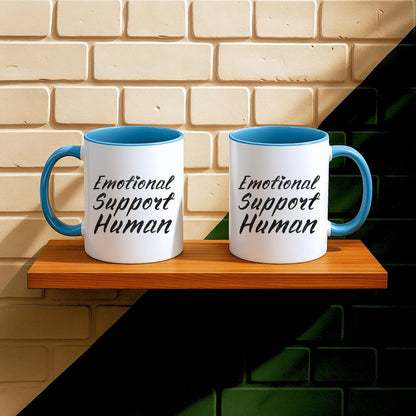 Emotional Support Human Mug