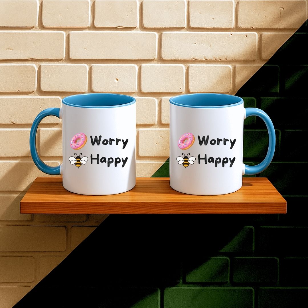 Donut Worry Bee Happy Mug