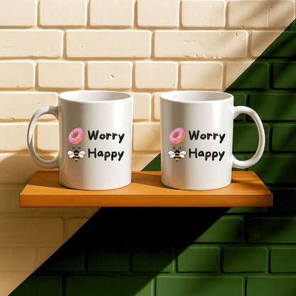 Donut Worry Bee Happy Mug