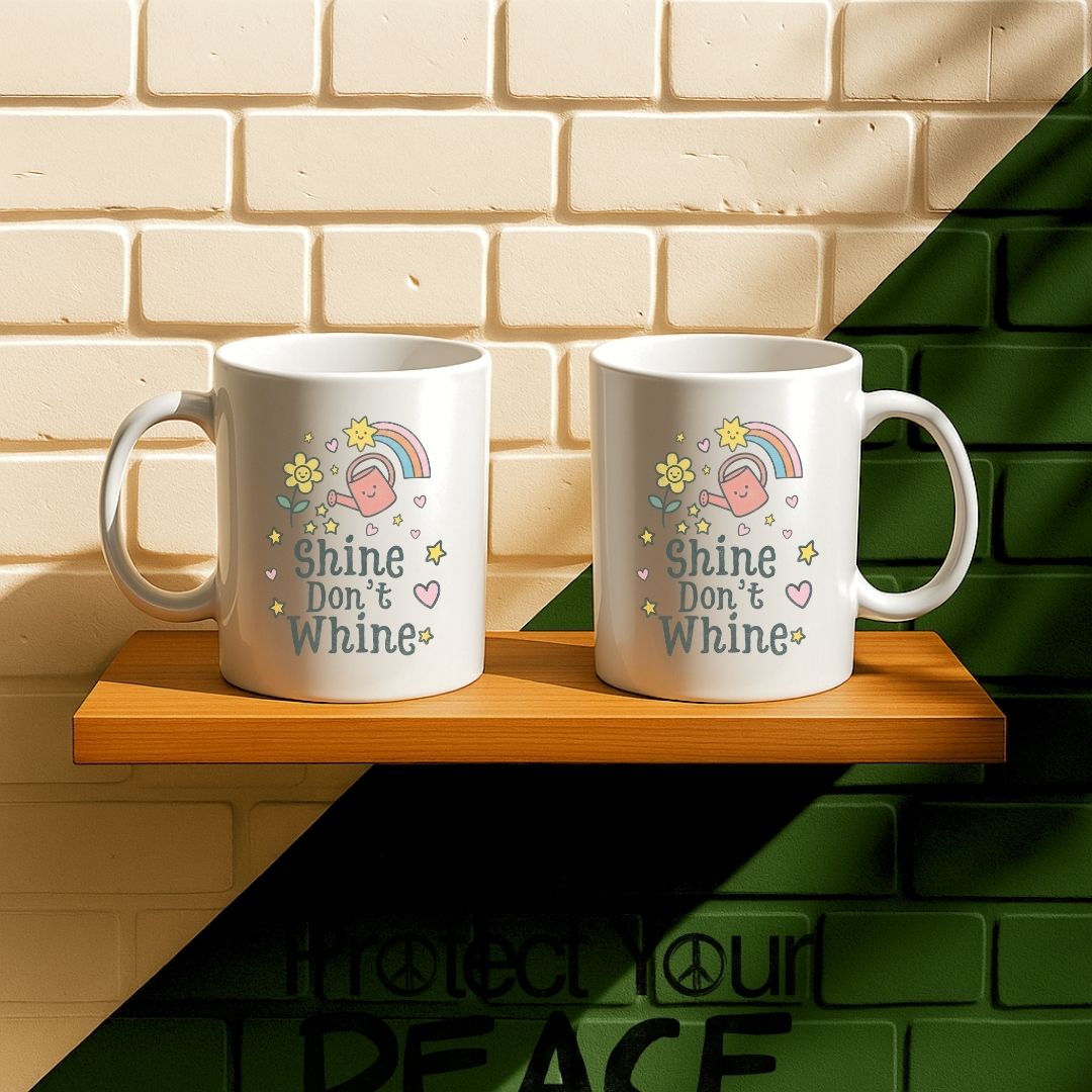 Shine Don't Whine Mug