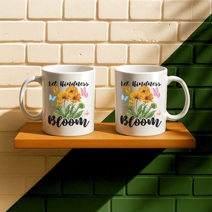 Let Kindness Bloom Mug