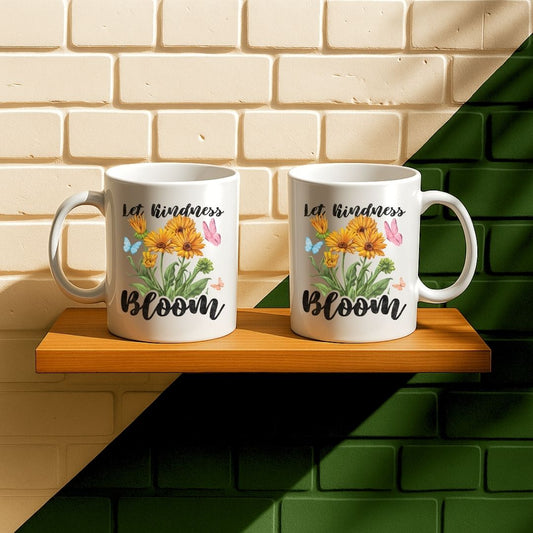 Let Kindness Bloom Mug
