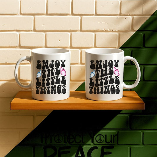 Enjoy The Little Things Mug