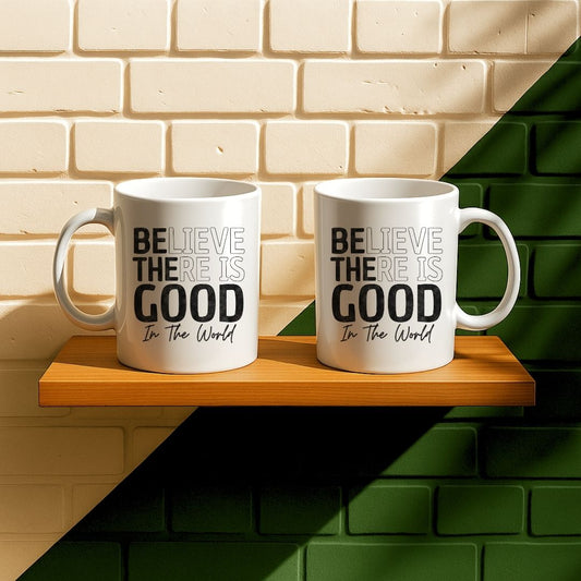 Believe There Is Good In The World Mug
