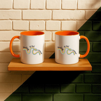 Healing Is Not Linear Mug