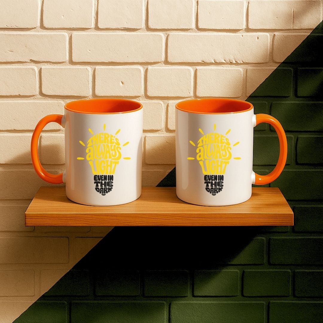 There Is Always Light Even In The Dark Mug