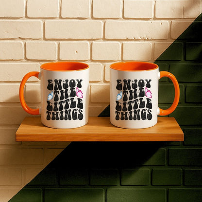 Enjoy The Little Things Mug