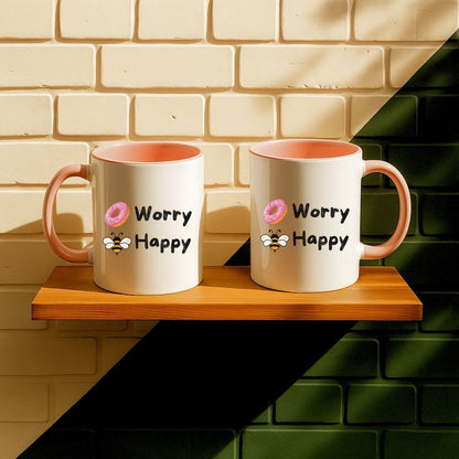 Donut Worry Bee Happy Mug