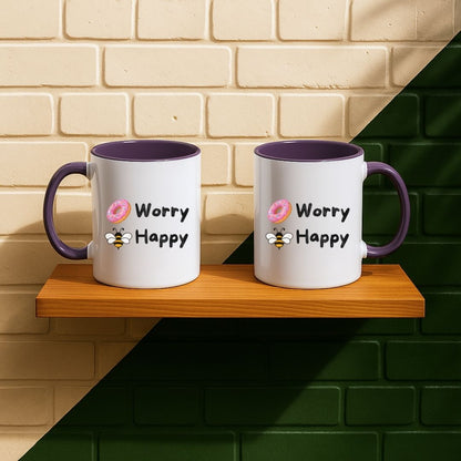 Donut Worry Bee Happy Mug