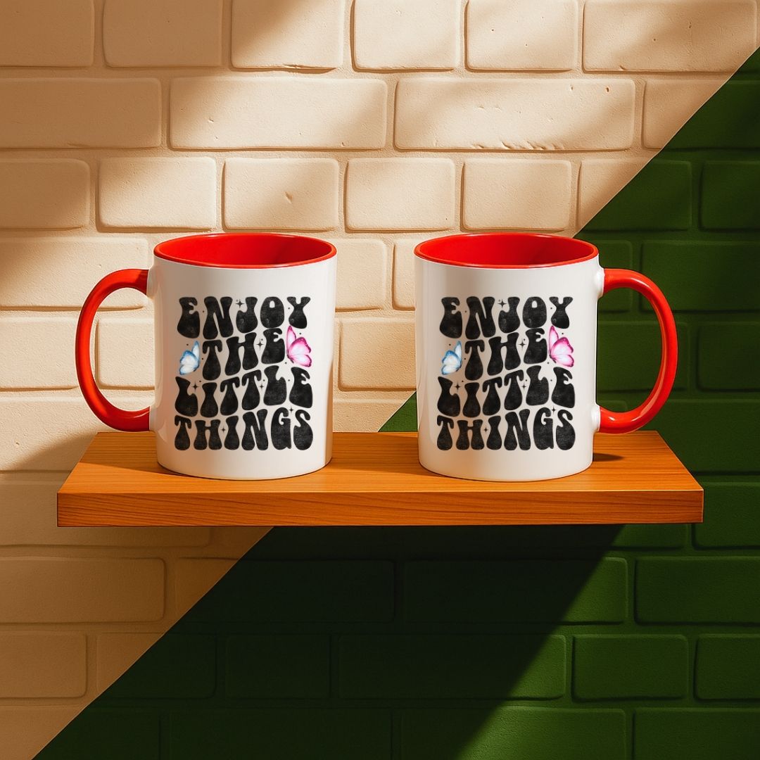 Enjoy The Little Things Mug