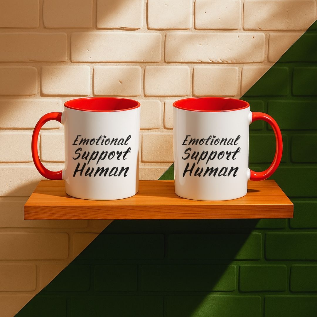 Emotional Support Human Mug