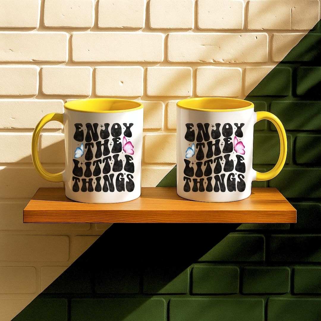Enjoy The Little Things Mug