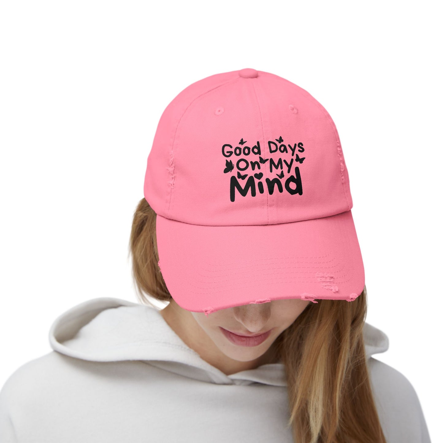 Good Days On My Mind Distressed Cap