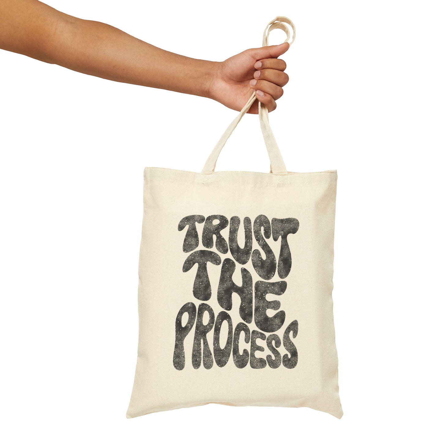 Trust The Process Tote Bag (15" x 16")