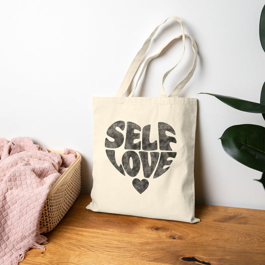 Self Love Tote Bag (15" x 16")