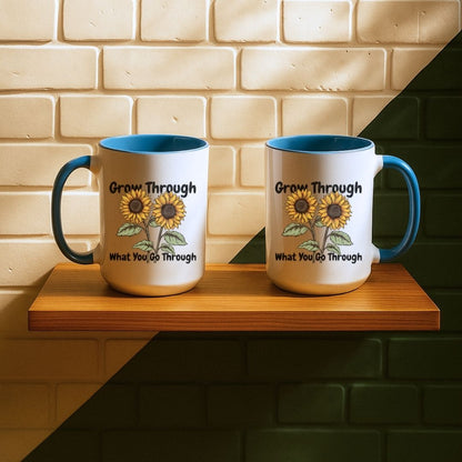 Grow Through What You Go Through Mug