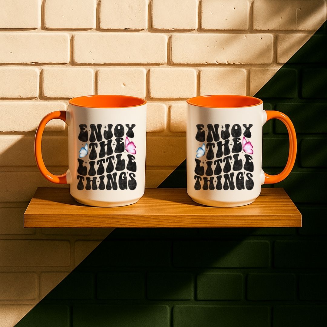 Enjoy The Little Things Mug