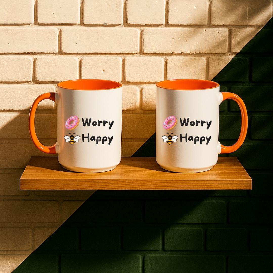 Donut Worry Bee Happy Mug