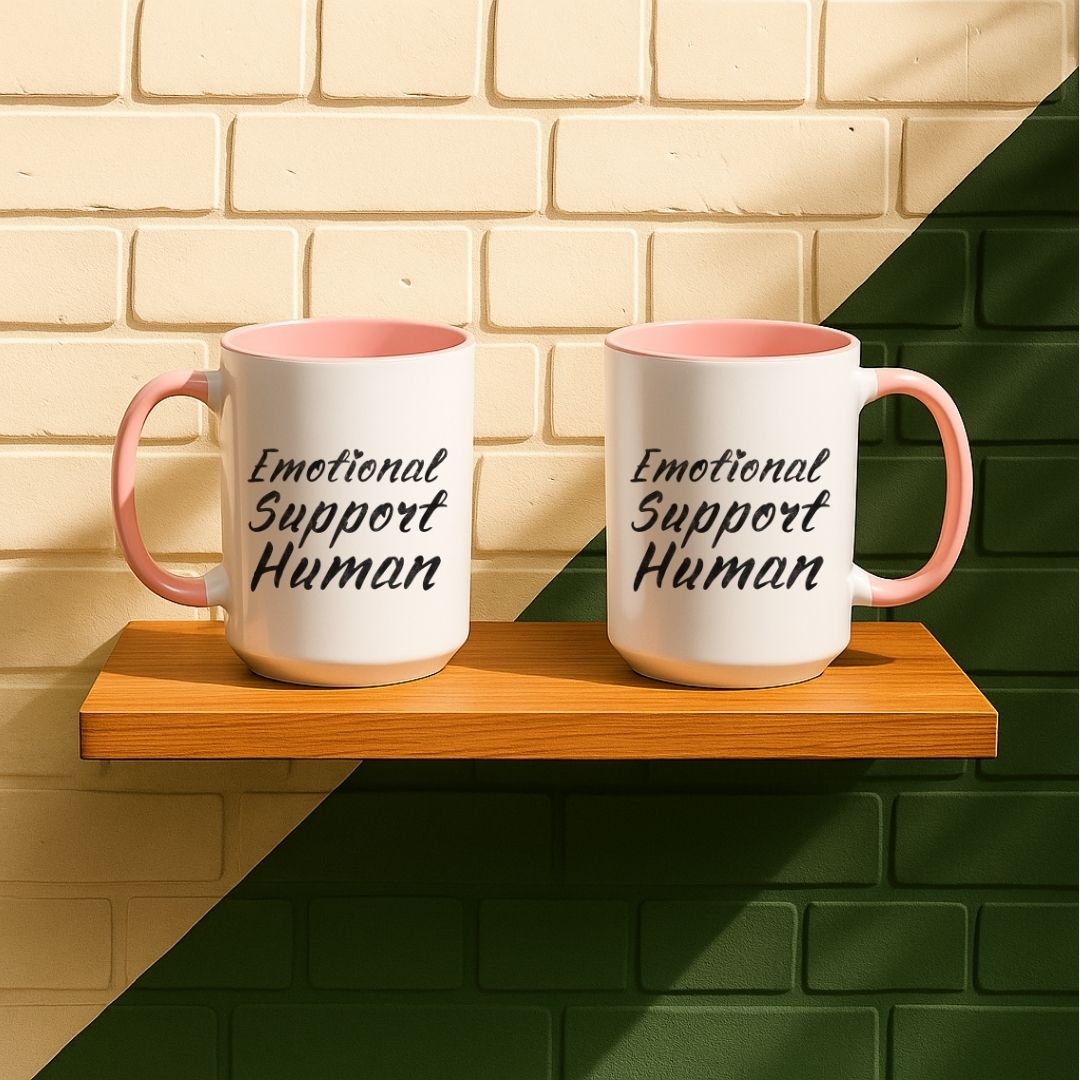 Emotional Support Human Mug