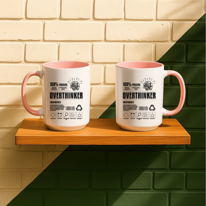 Overthinker Ingredients Mug