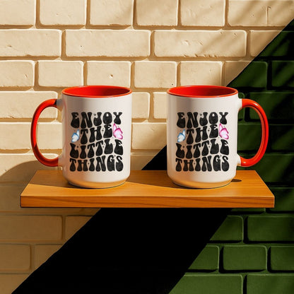 Enjoy The Little Things Mug
