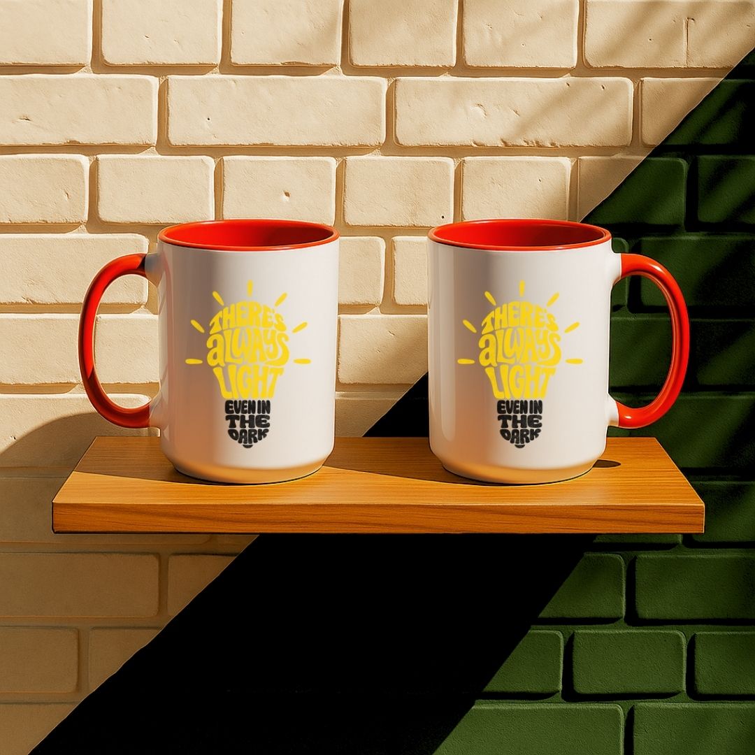 There Is Always Light Even In The Dark Mug