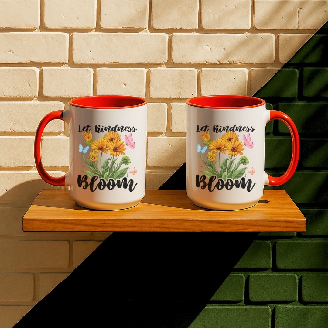 Let Kindness Bloom Mug