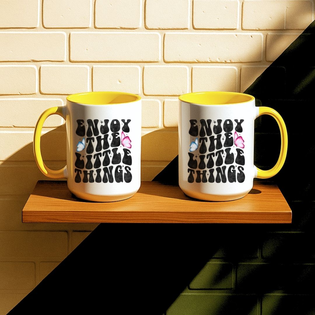Enjoy The Little Things Mug