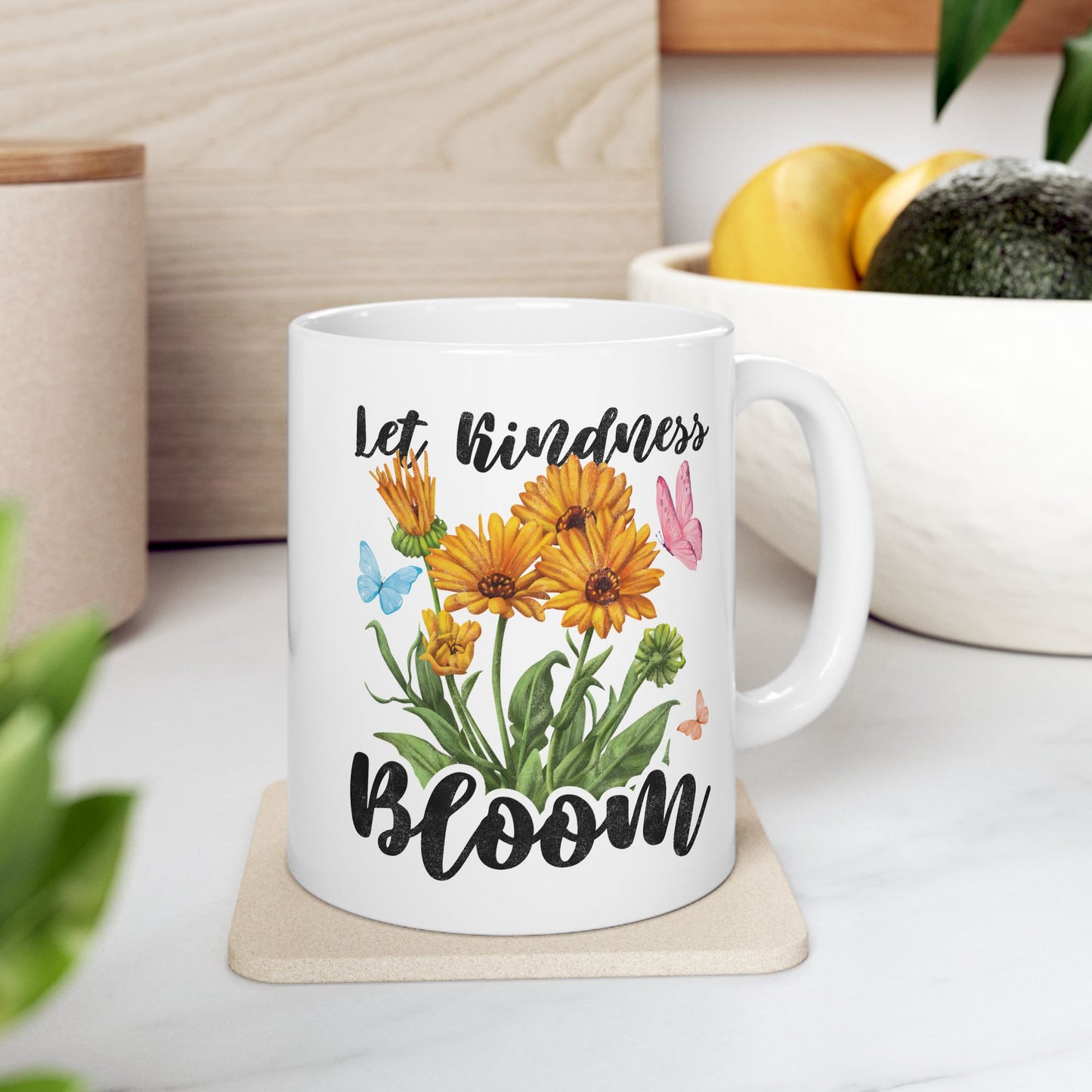 Let Kindness Bloom Mug