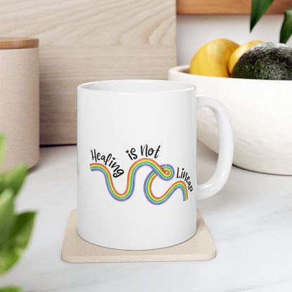 Healing Is Not Linear Mug