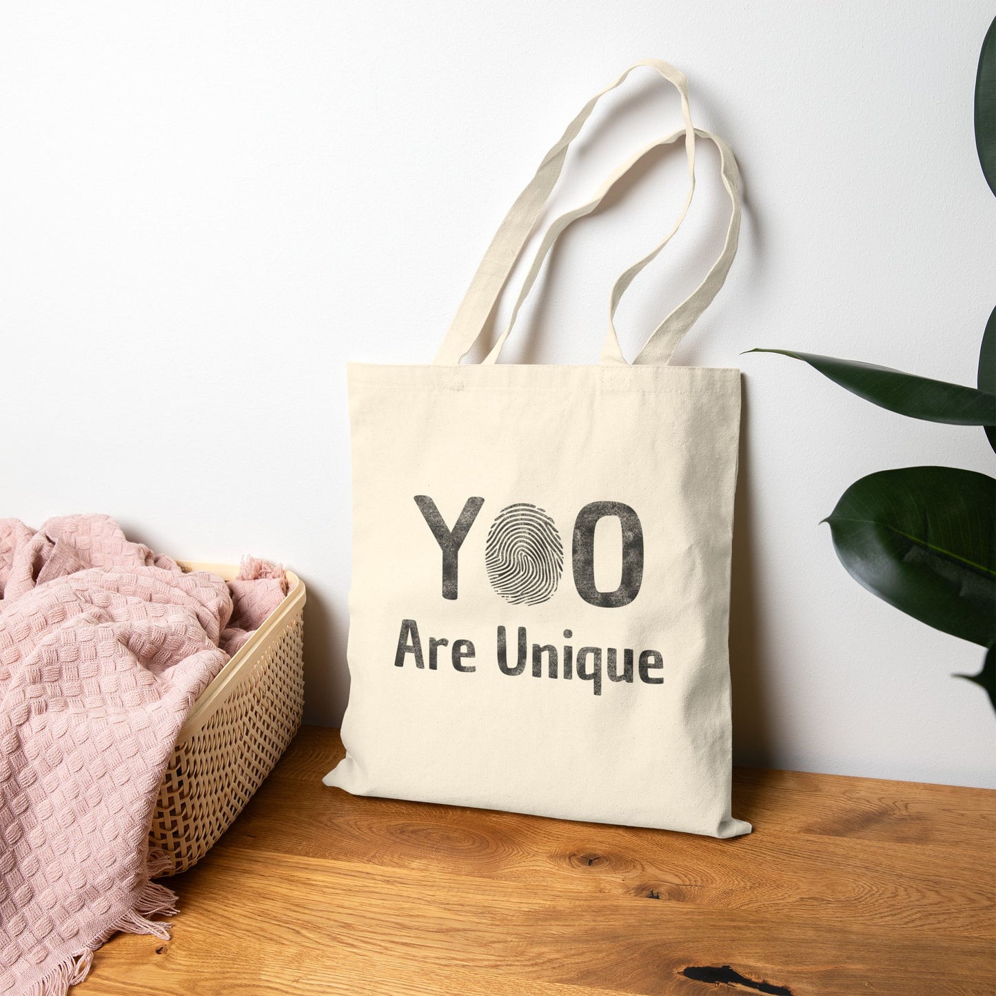 You Are Unique Tote Bag (15" x 16")
