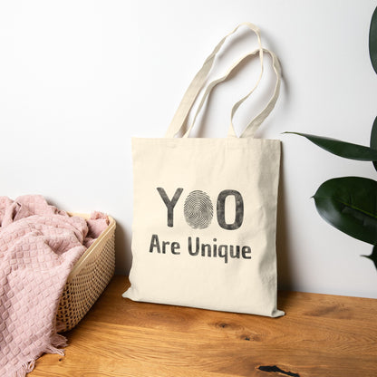 You Are Unique Tote Bag (15" x 16")