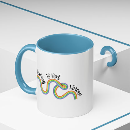 Healing Is Not Linear Mug