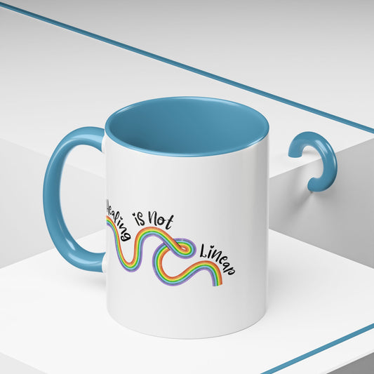 Healing Is Not Linear Mug