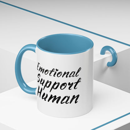 Emotional Support Human Mug