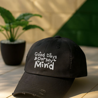 Good Days On My Mind Distressed Cap