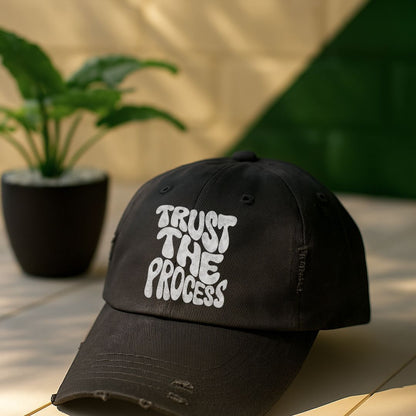 Trust The Process Distressed Cap