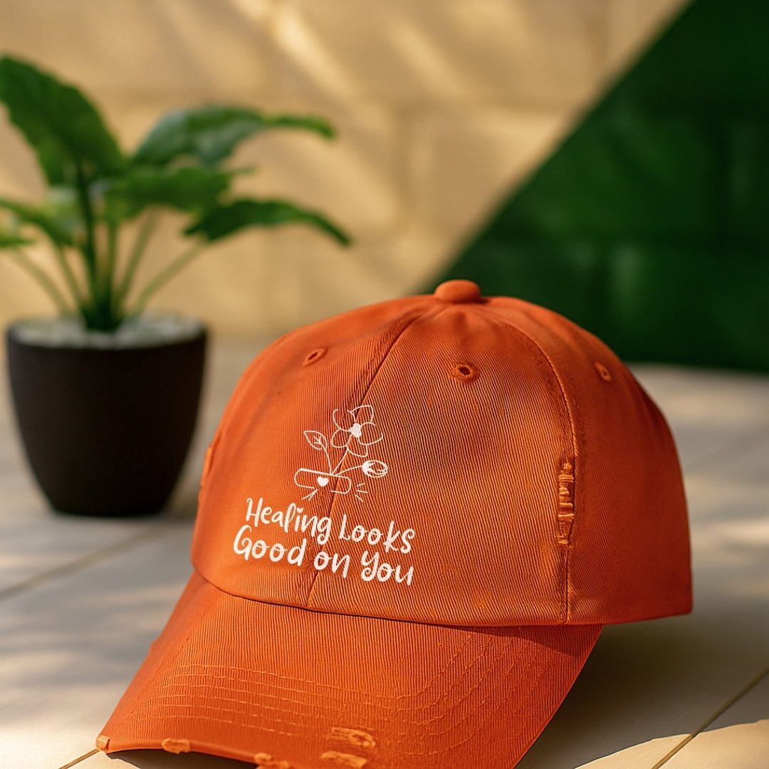 Healing Looks Good on You Distressed Cap