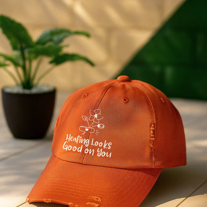 Healing Looks Good on You Distressed Cap
